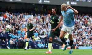 Haaland lập cú đúp giúp Man City thắng ngược